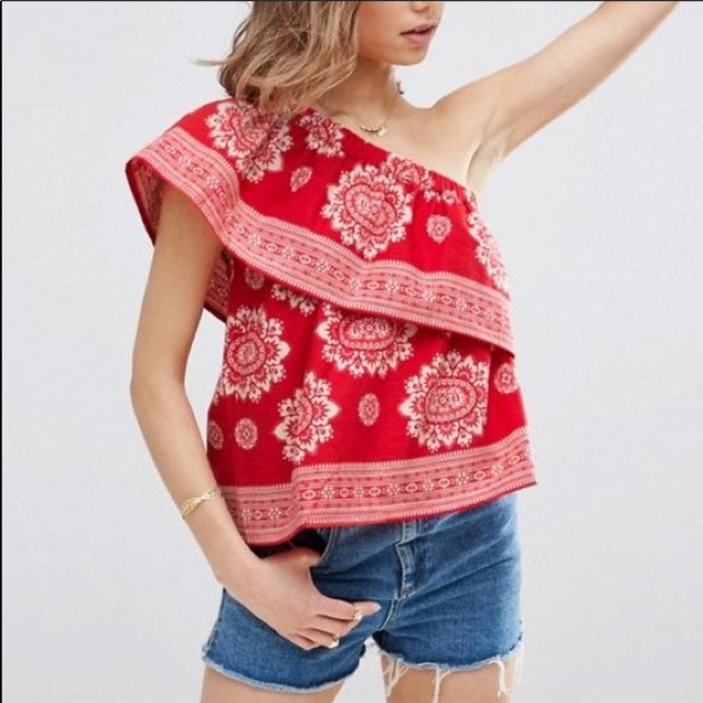 ASOS One-shoulder Top